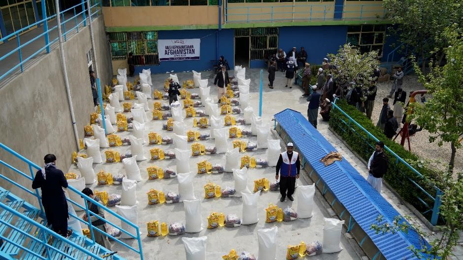 Distribution of Food Packages to 60 needy families in Kabul