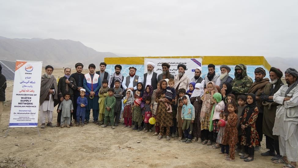 New Water Supply System Transforms Lives in Flood-Affected Baghlan Village