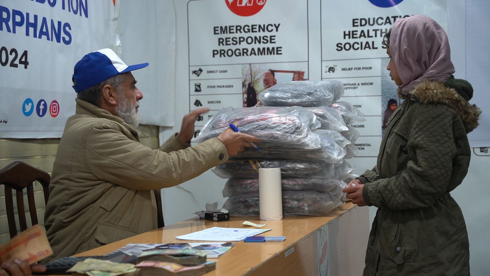 330,000 AFN and Winter Clothing Provided to 27 Orphans