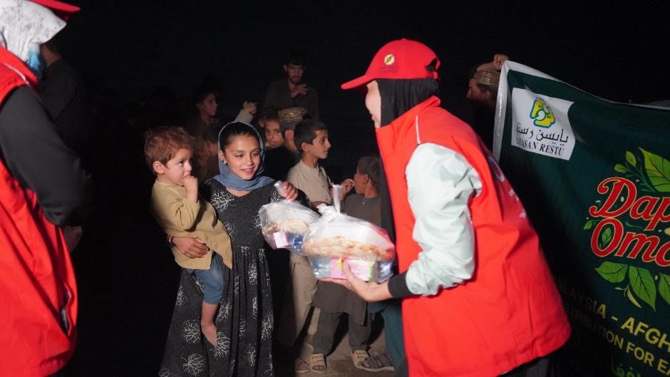 Relief Distribution for Earthquake Victims Kunar, Afghanistan